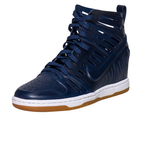 nike sky hi wedge sneakers